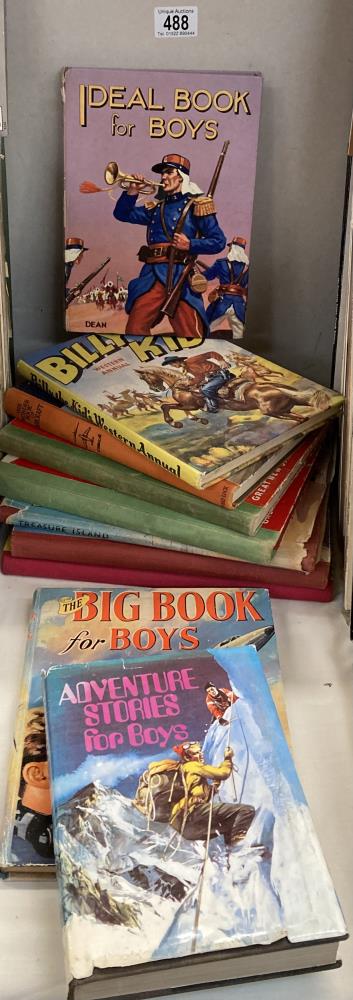 A collection of childrens books including Billy the Kid