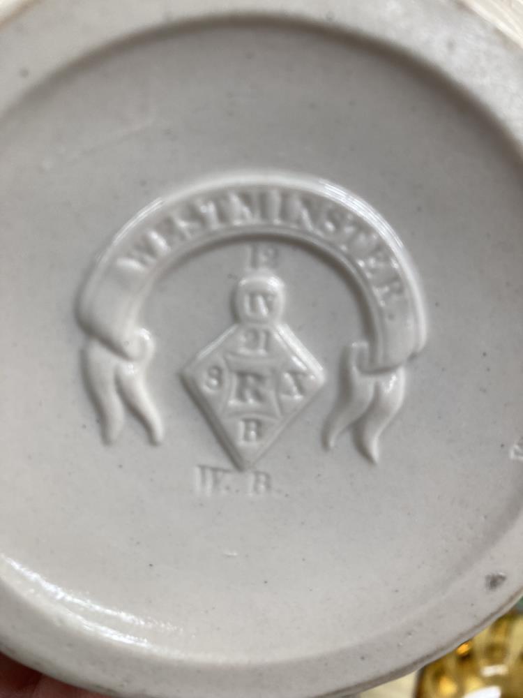 A Westminster jug with lozenge mark on base - Image 2 of 2