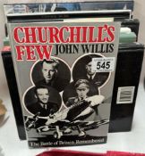 A quantity of wartime books including Hitler, The Blitz, The Third Reich etc