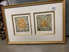 2 Limited edition star sign prints, Gemini & Cancer