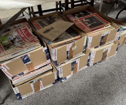 A large selection of Private Eye magazines. 1970's to 2000's