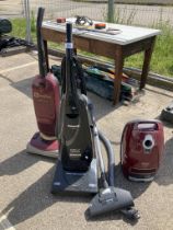 3 Vacuum cleaners - Miele, Panasonic and Maytag
