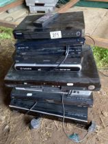 A quantity of DVD players including Panasonic and Toshiba