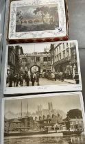 2 Good sets of table mats with London & Lincoln scenes