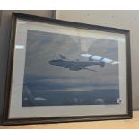 Artists proof 5/12 Tony Downing 83 of an aeroplane (65 x 50cm)