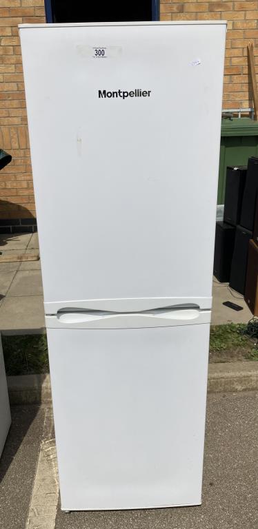 A montpellier fridge over freezer
