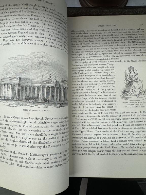 A quantity of Antiquarian books including History of England Vol 1, Vol 2, Vol 3 & Vol 4 - Image 4 of 4