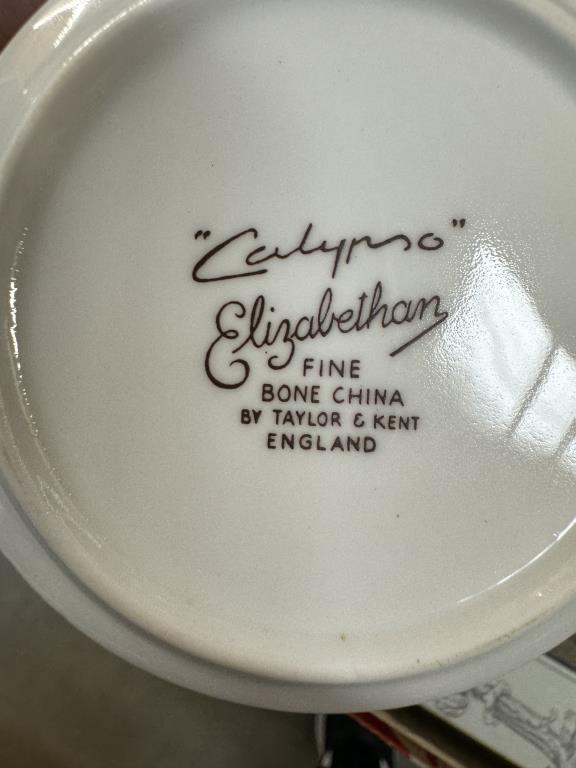 A 'Calypso' Elizabethan tea set & quantity of coffee cans - Image 2 of 2