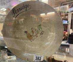A Victorian Dolly's Doctor porridge bowl A/F