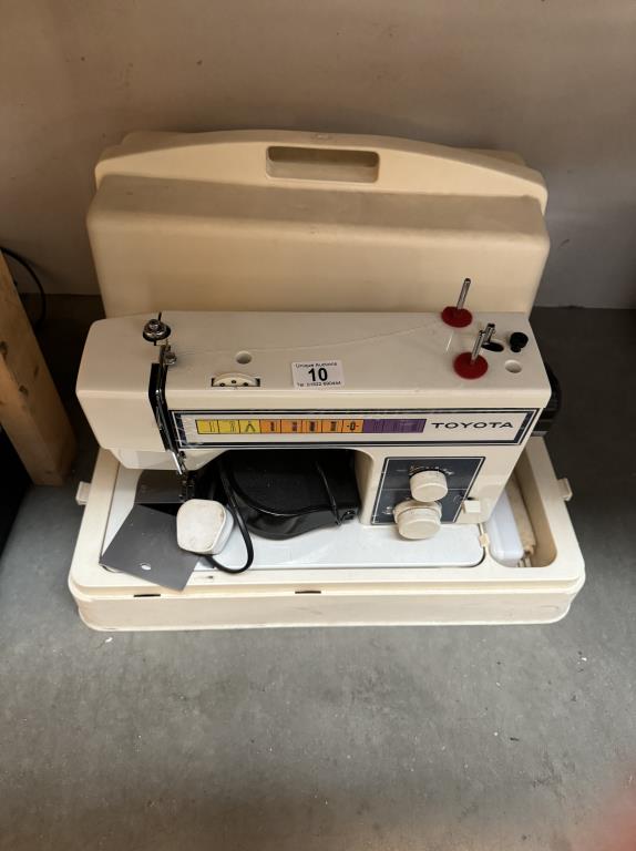 A Toyota sewing machine