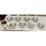 8 Spode Provence fine bone China cups & saucers