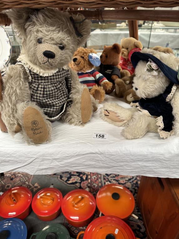 A Robin Rive collectors limited edition bear & other teddy bears - Image 2 of 3