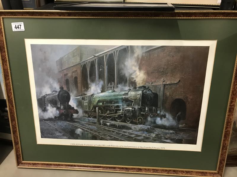 A quantity of railway themed prints x 4 - Image 2 of 7