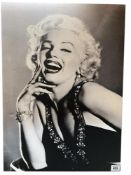 A Marilyn Monroe canvas print 70 x 50cm