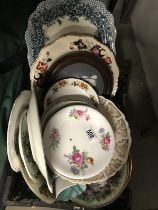 A collection of decorative plates