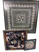 3 Fabric printed / Batik pictures