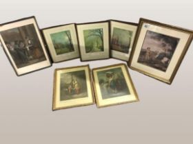 A quantity of lithographs & prints