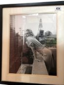 A Marilyn in New York framed photo print 49 x 41cm in frame