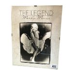 A The Legend Marilyn Monroe print 36 x 29cm