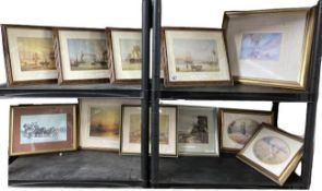 A quantity of prints in good frames