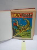 Lion & Champion comics in hardback cover.