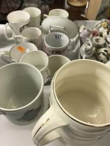 A collection of Mugs