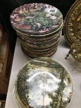 A Large quantity of decorative plates including pottery