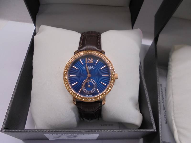 Three good boxed Rotary ladies wrist watches. - Image 2 of 4