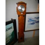 An Art Deco Grandfather clock, COLLECT ONLY.