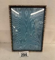 A Silver H/M picture frame 17 x 12.5cm