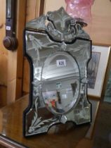 A good quality Gypsy style table mirror, COLLECT ONLY.