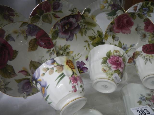Four Duchess porcelain trio's. - Image 3 of 4