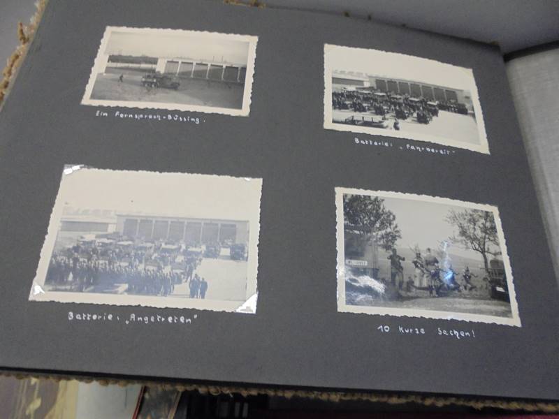 Two German WW2 related photograph albums including Luftwaffe Anti Aircraft unit and RAD - Image 7 of 13