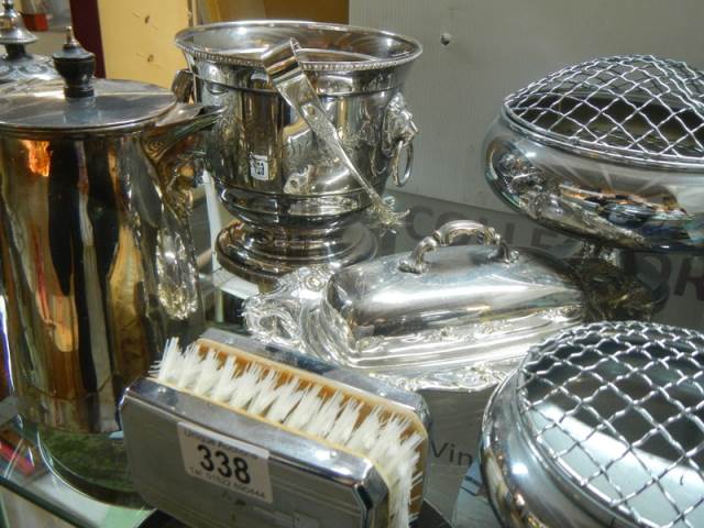 A good mixed lot of silver plate etc., - Image 2 of 3