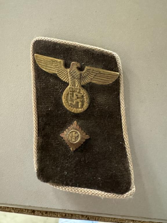 German badges and bands including Iron Cross 2nd class, SS armband, SS skull pin etc., - Image 6 of 10