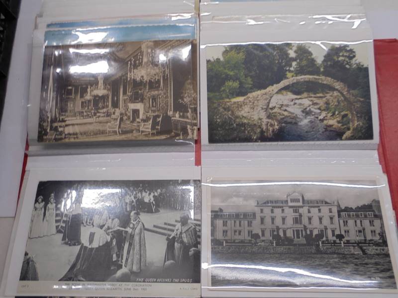 Two albums of approximately 350 mainly topographical postcards. - Image 12 of 17