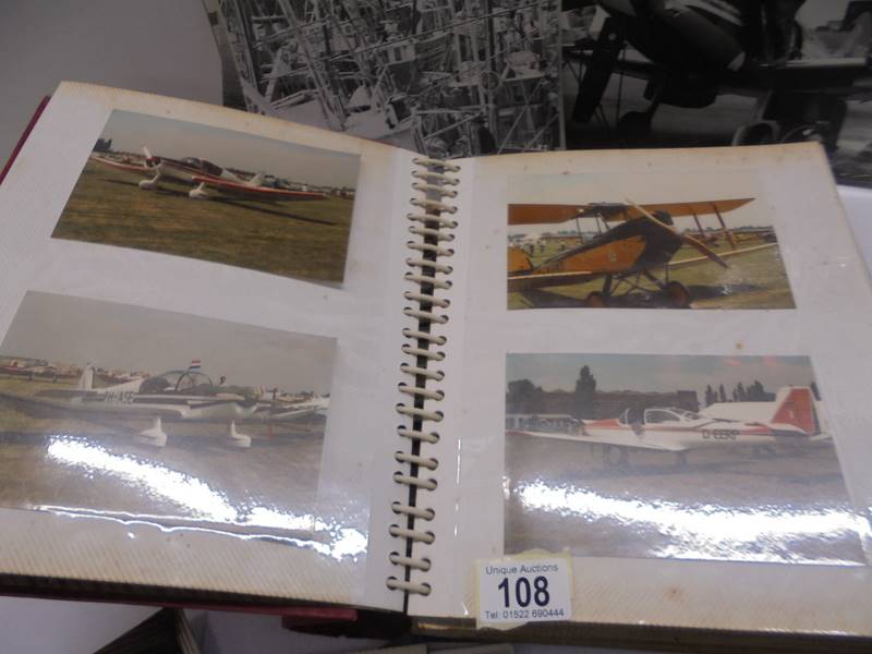 An album of approximately 140 aircraft photographs and a quantity of loose photographs. - Image 4 of 11