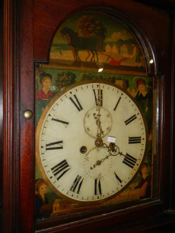 An eight day Grandfather clock complete and in working order. COLLECT ONLY. - Image 2 of 3