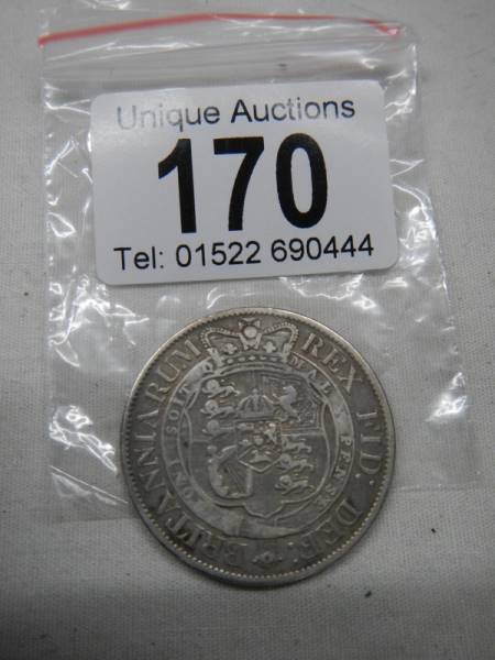 A George III silver half crown, 1818. - Image 3 of 3