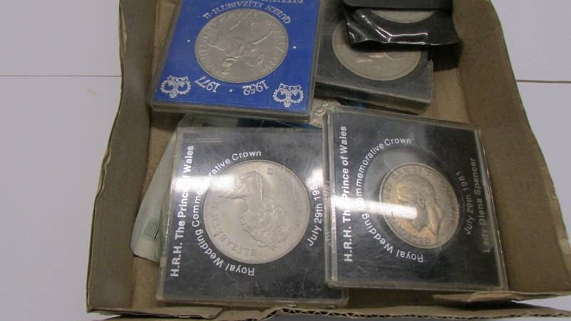 A quantity of coins including crowns etc., - Image 3 of 3