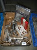 A good selection of silver plate cutlery including 6 place Butlers of Sheffield set (50 pieces).