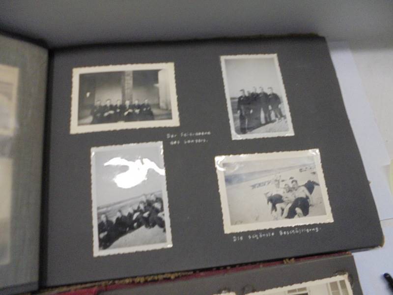 Two German WW2 related photograph albums including Luftwaffe Anti Aircraft unit and RAD - Image 8 of 13