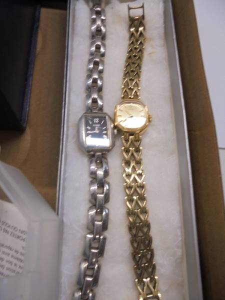 Eight ladies wrist watches and a pendant watch. - Image 3 of 4