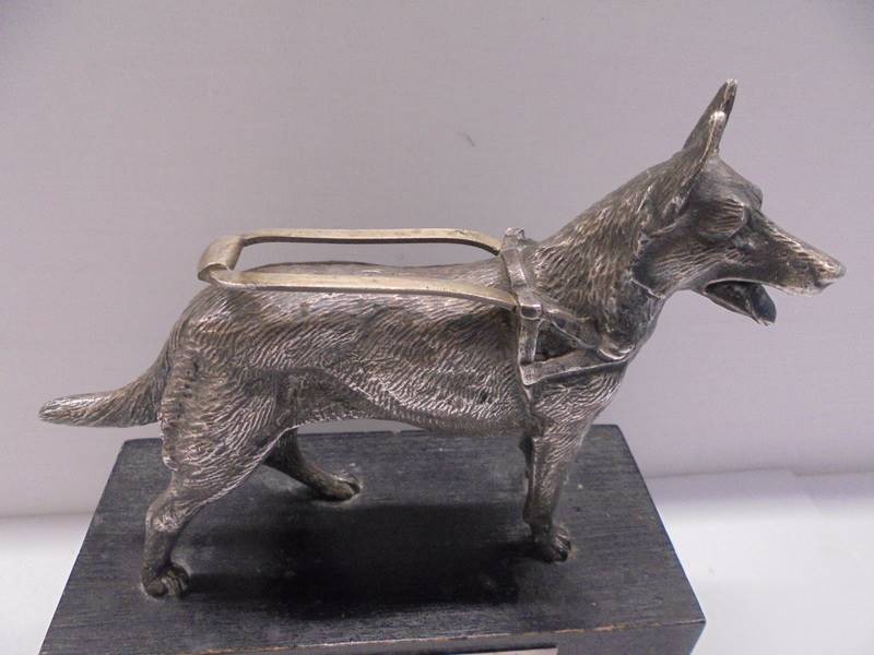 A vintage Guide Dogs for the Blind trophy of a Labrador. - Image 2 of 3