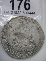 A Spanish Netherlands Philip III coin, 1634.