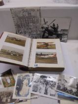 An album of approximately 140 aircraft photographs and a quantity of loose photographs.
