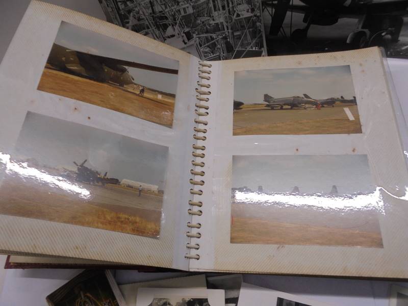 An album of approximately 140 aircraft photographs and a quantity of loose photographs. - Image 7 of 11