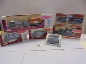 Six boxed 'Pickfords' die cast models - 2 Corgi Classics, 3 Days Gone Trackside and 1 Oxford models.