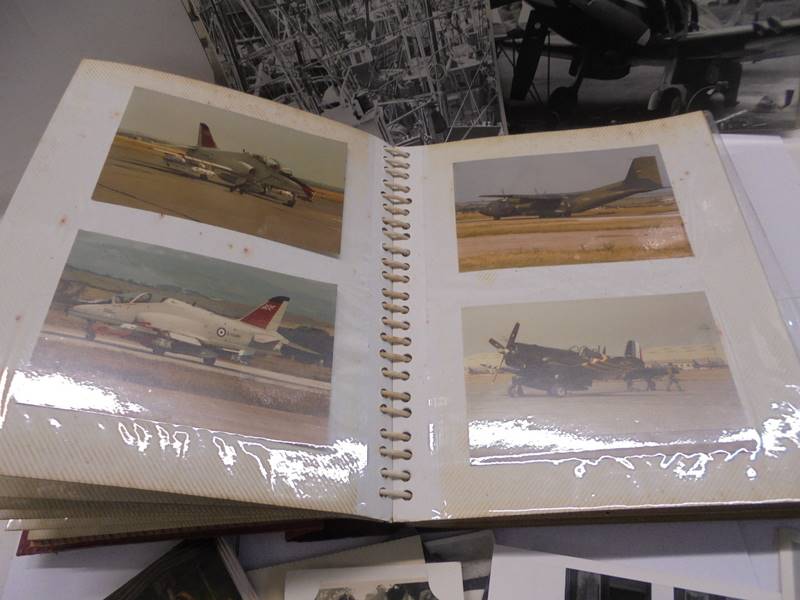 An album of approximately 140 aircraft photographs and a quantity of loose photographs. - Image 9 of 11