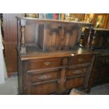 A mid 20th century buffet sideboard, COLLECT ONLY.